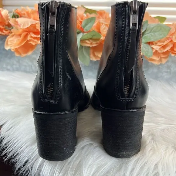Madewell Ames Leather Ankle Bootie