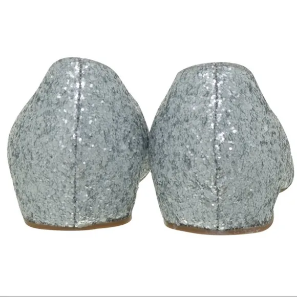 ✨MAISON MARTIN MARGIELA Silver Flats| Pumps