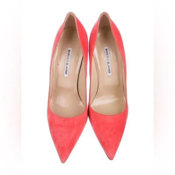 Manolo Blahnik Coral Pumps