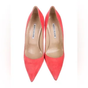 Manolo Blahnik Coral Pumps