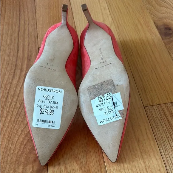 Manolo Blahnik Coral Pumps