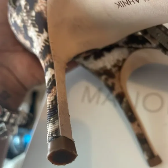 Manolo Blahnik leopard sandals 🔥🔥🔥🔥
