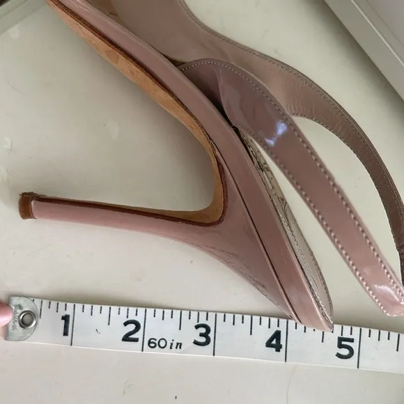 Manolo Blahnik nude heels