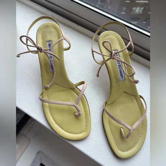 Manolo Blahnik Slingback Sandals (Vintage)