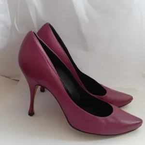 Manolo Blahnik womens heels limited edition sz 40