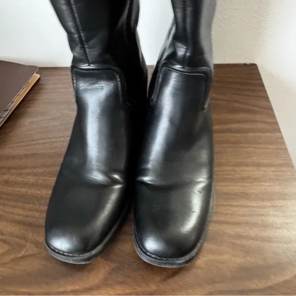 Marc Fisher Black Over the Knee Boots