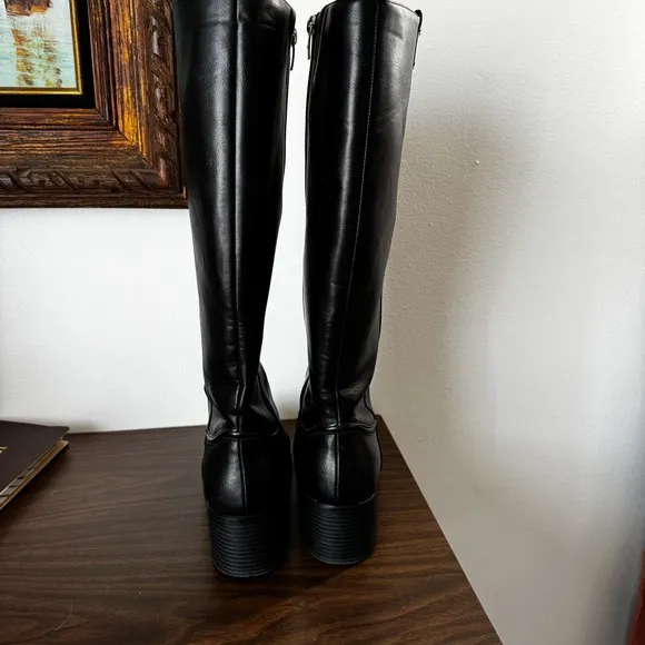 Marc Fisher Black Over the Knee Boots