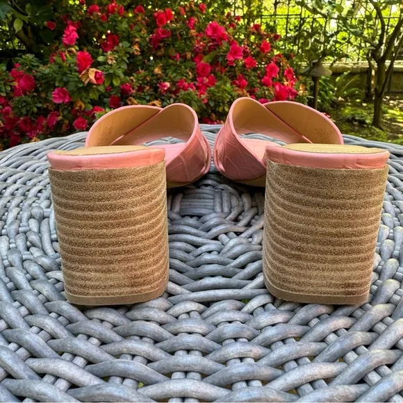 Marc Fisher LTD Saydi Slide Sandal Pink Sz 7.5