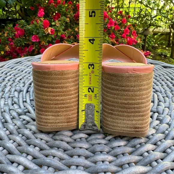 Marc Fisher LTD Saydi Slide Sandal Pink Sz 7.5