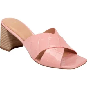 Marc Fisher LTD Saydi Slide Sandal Pink Sz 7.5