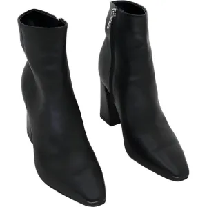 Marc Fisher LTD Women's Black Block Heeled Booties Size 7 M