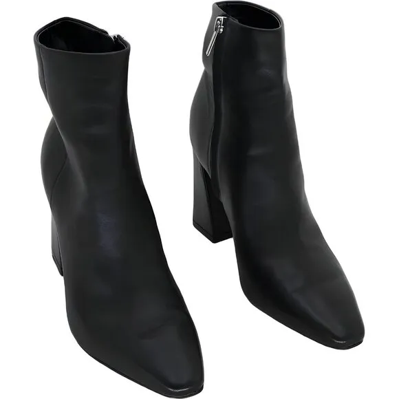 Marc Fisher LTD Women's Black Block Heeled Booties Size 7 M