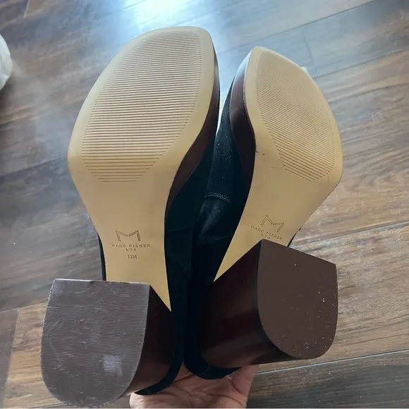 Marc Fisher Marysa Block Heel Boots NWOT