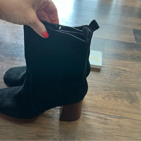 Marc Fisher Marysa Block Heel Boots NWOT