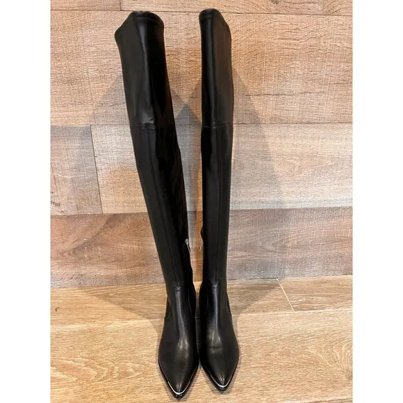 Marc Fisher Noemi black Over-The-Knee Boots SIZE 6.5