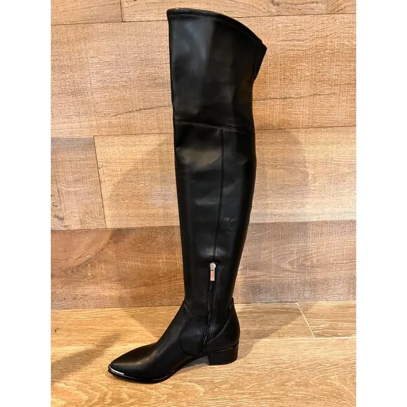 Marc Fisher Noemi black Over-The-Knee Boots SIZE 6.5
