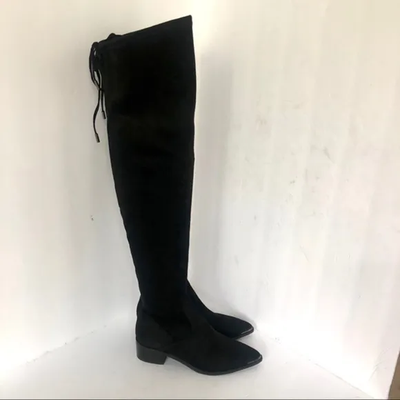 MARC FISHER over the knee faux suede boots