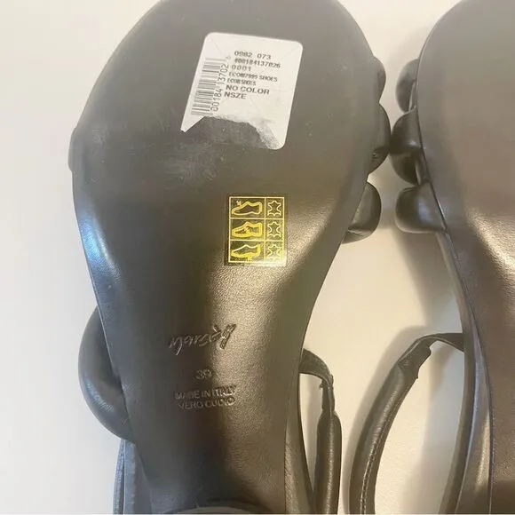 Marsèll Leather Tubular Strap Slingback Sandals in Size US8/IT39