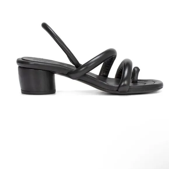 Marsèll Leather Tubular Strap Slingback Sandals in Size US8/IT39