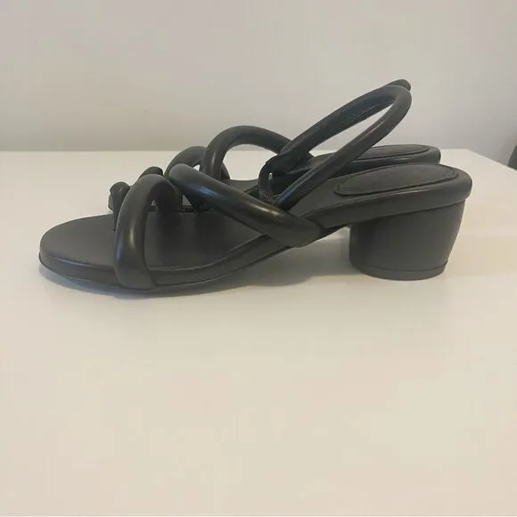 Marsèll Leather Tubular Strap Slingback Sandals in Size US8/IT39