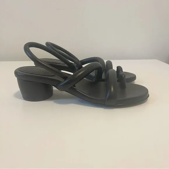 Marsèll Leather Tubular Strap Slingback Sandals in Size US8/IT39