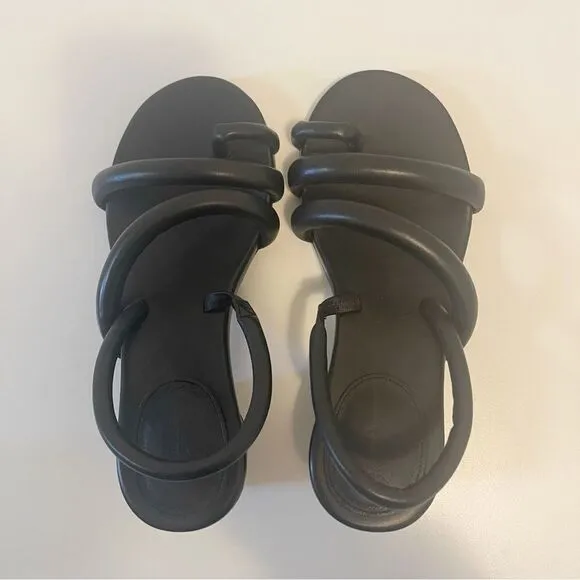 Marsèll Leather Tubular Strap Slingback Sandals in Size US8/IT39