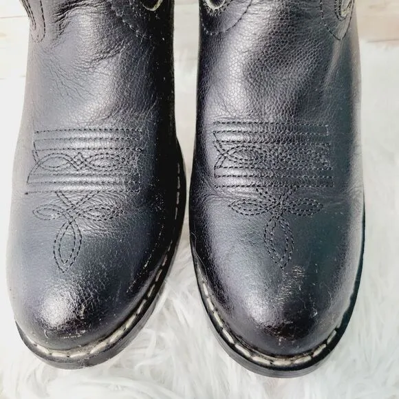 Masterson Boot Company Western Style Cowboy Boots Kids Size 2.5; Women's 4.5