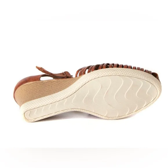 MAYA HUARACHES HANDMADE WEDGE SANDALS