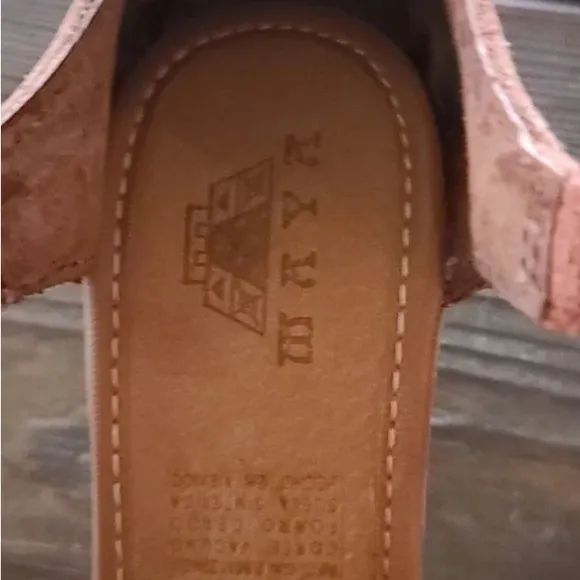 MAYA HUARACHES HANDMADE WEDGE SANDALS
