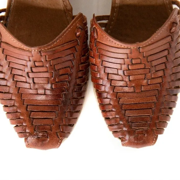 MAYA HUARACHES HANDMADE WEDGE SANDALS