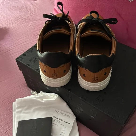 MCM Brown and Black Athletic Shoes.