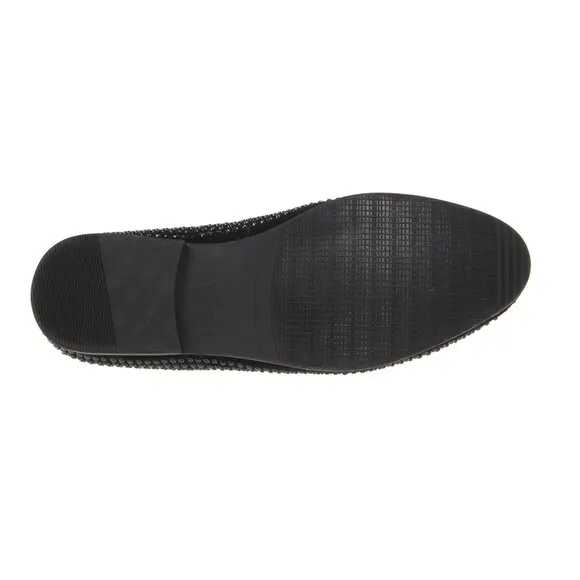 Men's Loafers Steve Madden Caviarr Black Rhinestone 8.5 Shoes