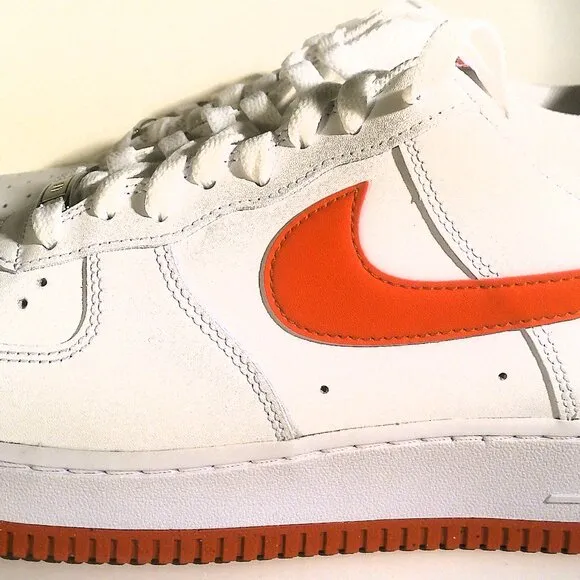 Men's Nike Air Force 1 Shoes Size 12 White Dragon Red New in box