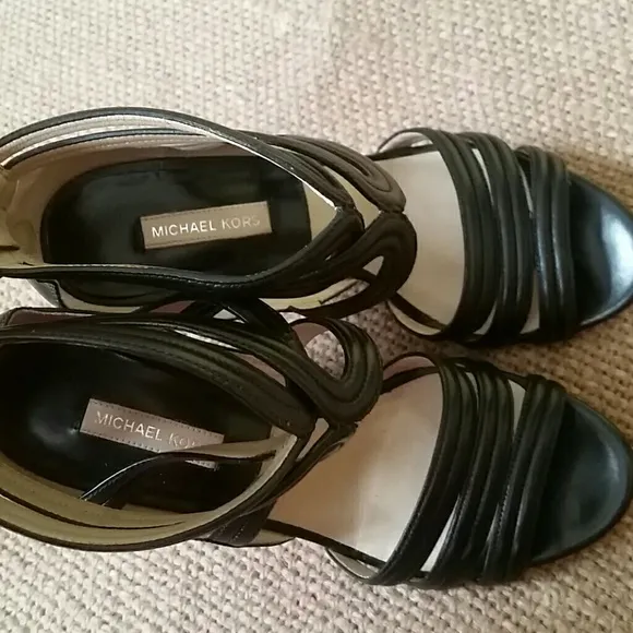 Michael Kors block sandals