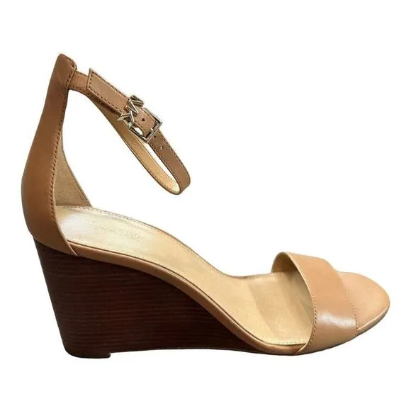 Michael Kors Fiona Wedge Sandal Size 10 NWT