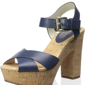MICHAEL KORS NAVY SANDALS