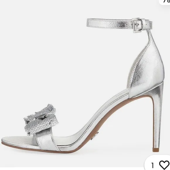 Michael Kors Paris Metallic Heel Sandals
