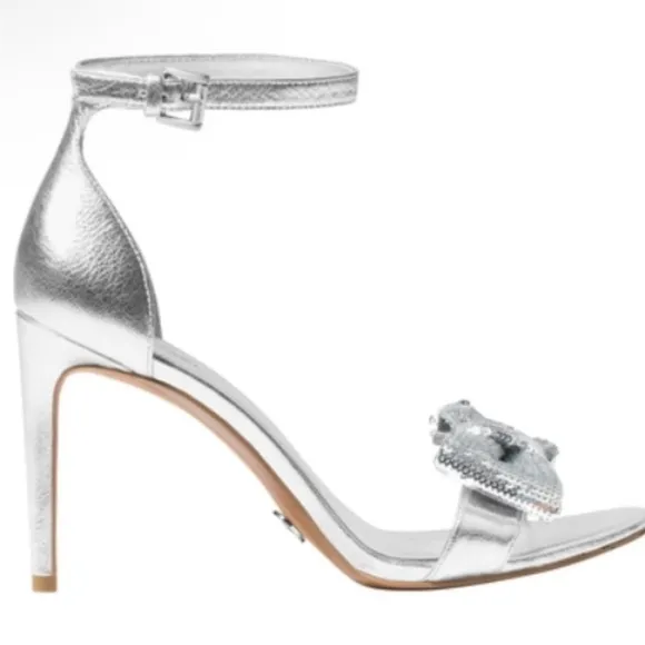 Michael Kors Paris Metallic Heel Sandals