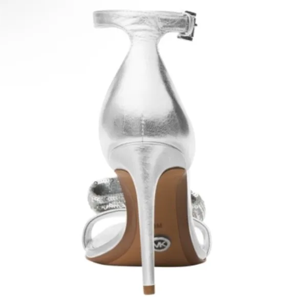 Michael Kors Paris Metallic Heel Sandals