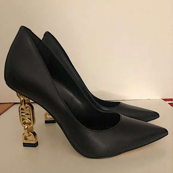 MICHAEL  Kors Tenley 100MM Leather Pumps