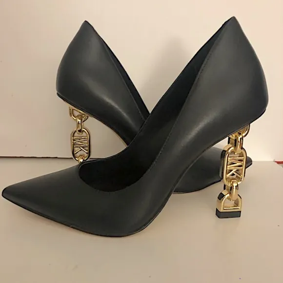 MICHAEL  Kors Tenley 100MM Leather Pumps