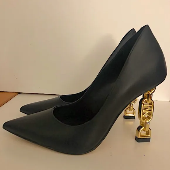 MICHAEL  Kors Tenley 100MM Leather Pumps