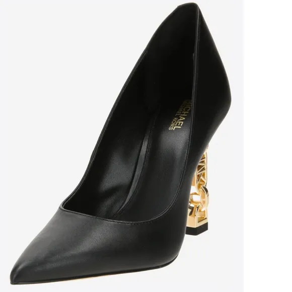 MICHAEL  Kors Tenley 100MM Leather Pumps