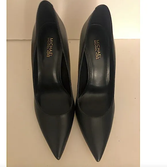 MICHAEL  Kors Tenley 100MM Leather Pumps