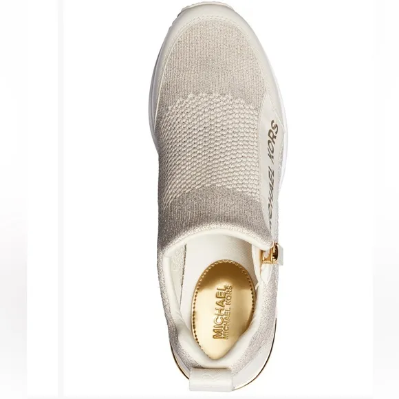 Michael Kors Women's Wedge Trainer Sneakers, 7.5