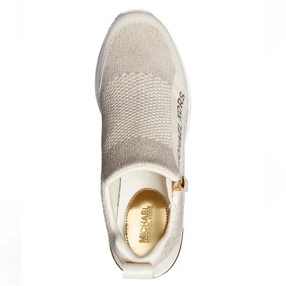 Michael Kors Women's Wedge Trainer Sneakers, 7.5
