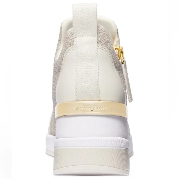 Michael Kors Women's Wedge Trainer Sneakers, 7.5