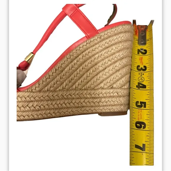 MICHAEL MICHAEL KORS Annie Dalia Wedge Sandals Size 9M. New
