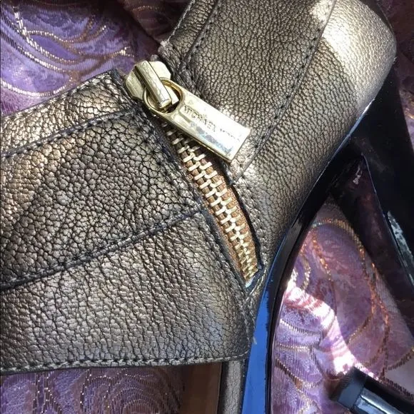 MICHAEL Michael Kors Bronze Gold Heels