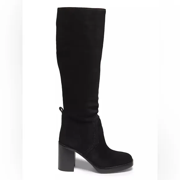 Michael Michael Kors Hayden Block-Heel Boots in Black, NWT, Size 11